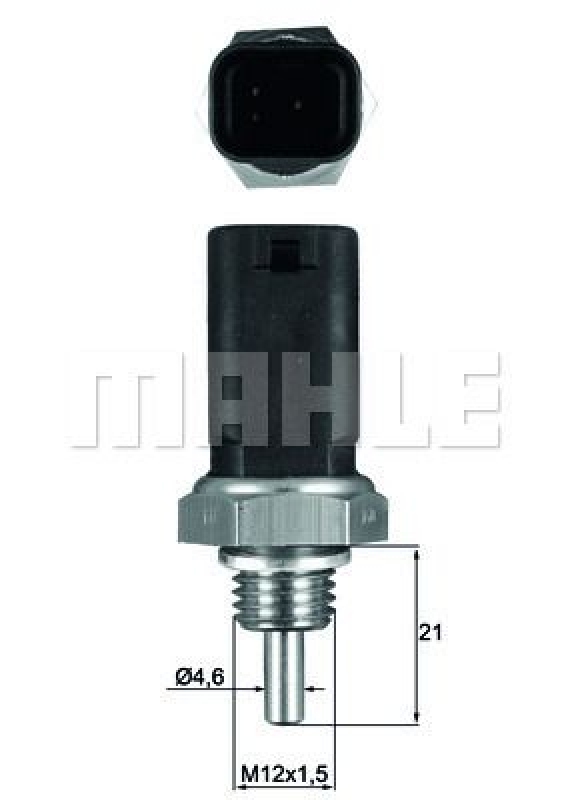 MAHLE Sensor, coolant temperature BEHR