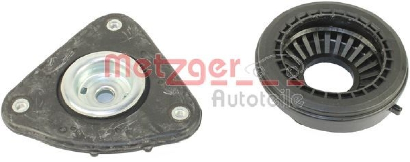 METZGER Repair Kit, suspension strut support mount GREENPARTS