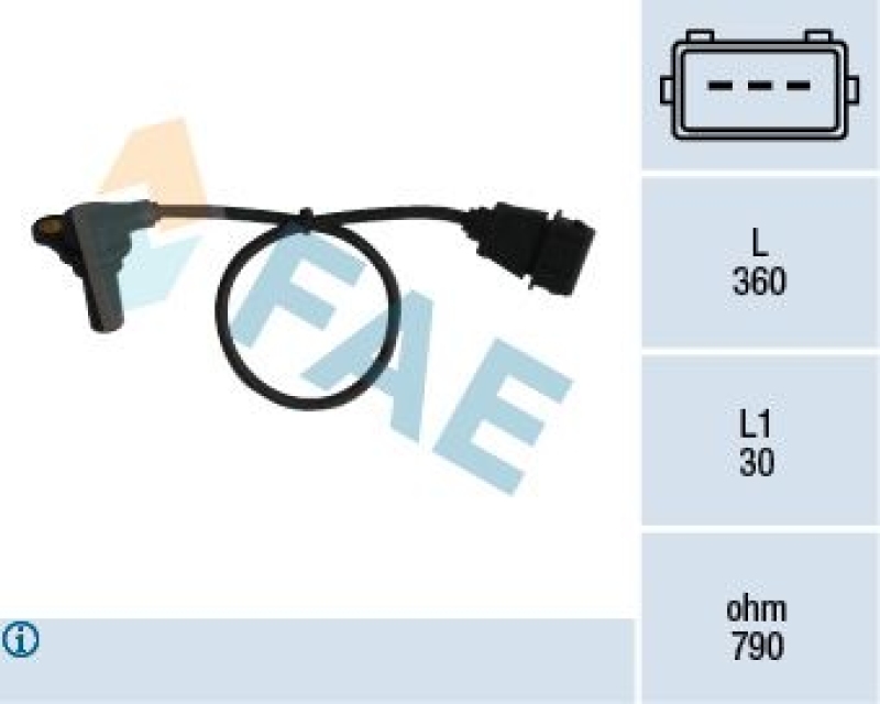 FAE RPM Sensor, automatic transmission