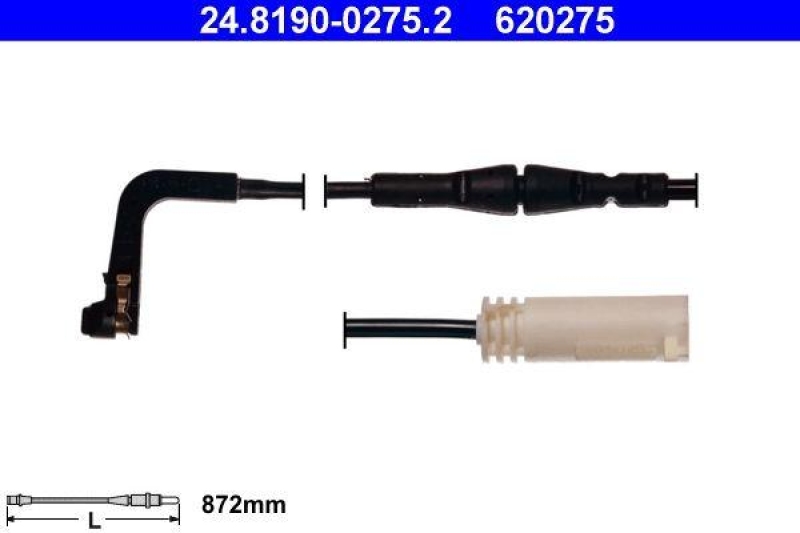ATE Warning Contact, brake pad wear