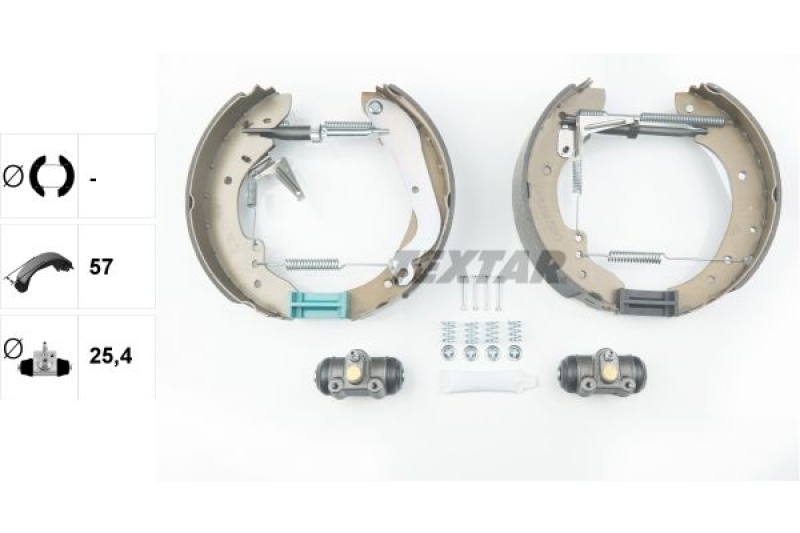 TEXTAR Brake Shoe Set Shoe Kit Pro