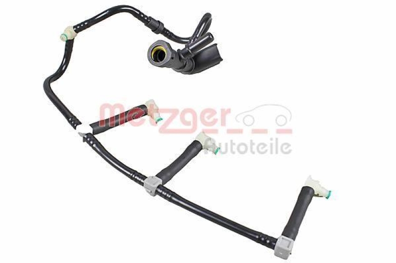 METZGER Hose, fuel overflow