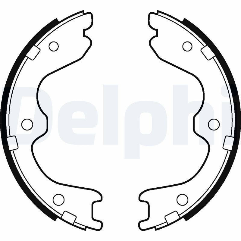 DELPHI Bremsbackensatz