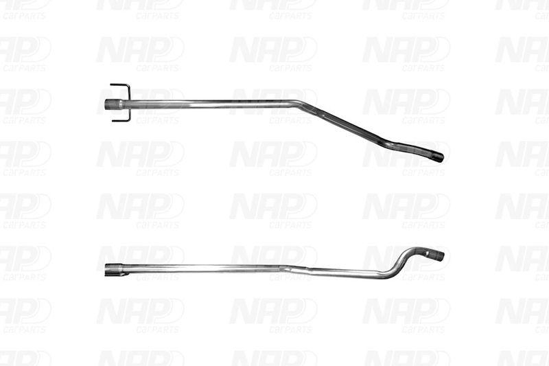 NAP carPARTS Abgasrohr