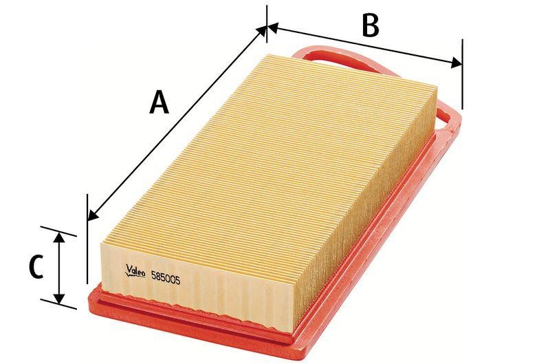 VALEO Luftfilter 585005