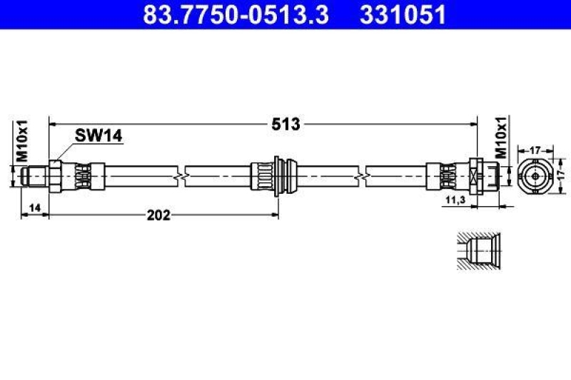 ATE Brake Hose