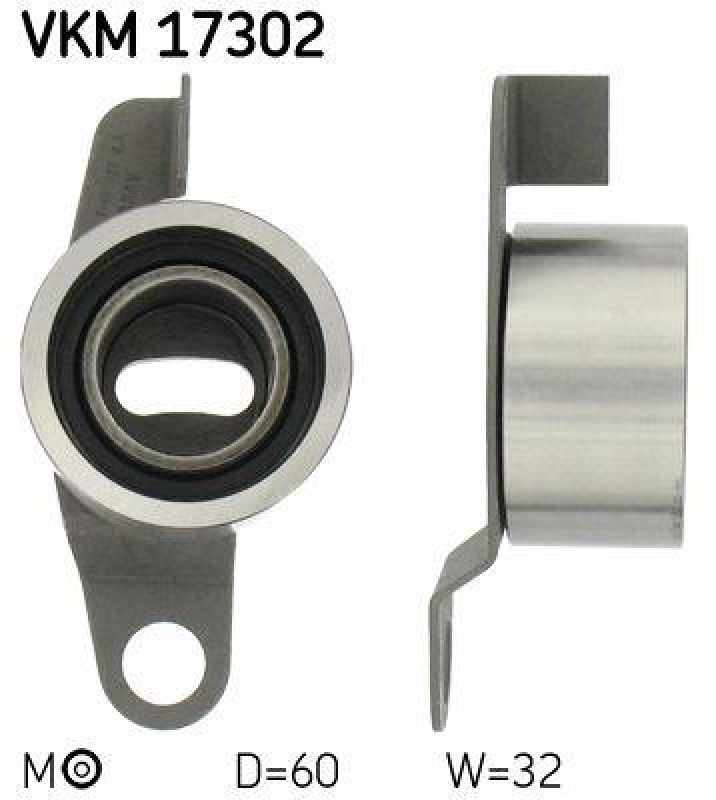 SKF Tensioner Pulley, timing belt