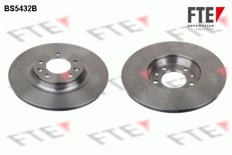 2x FTE Bremsscheibe COATED RANGE