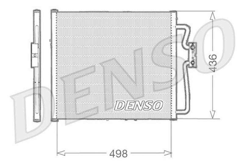 DENSO Condenser, air conditioning