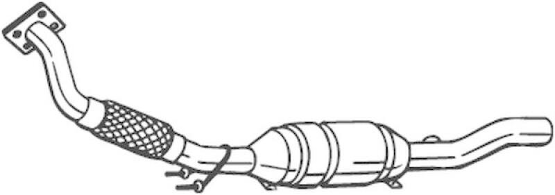 BOSAL Katalysator mit Umweltzeichen "Der Blaue Engel" 090-742