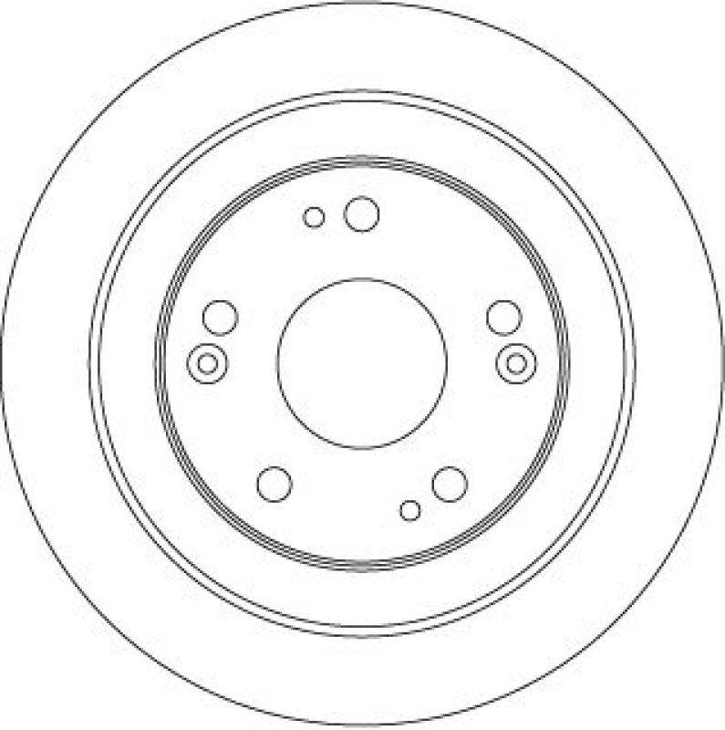 2x TRW Bremsscheibe