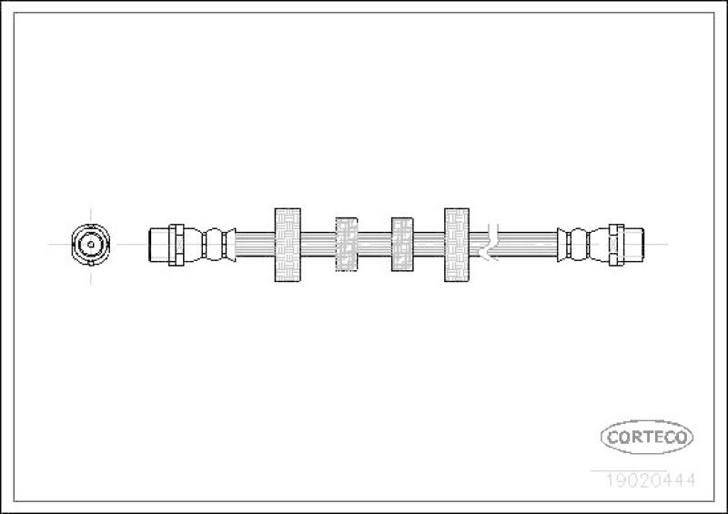 CORTECO Bremsschlauch