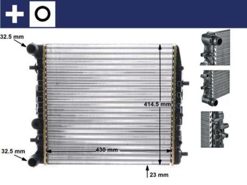 MAHLE Kühler, Motorkühlung BEHR