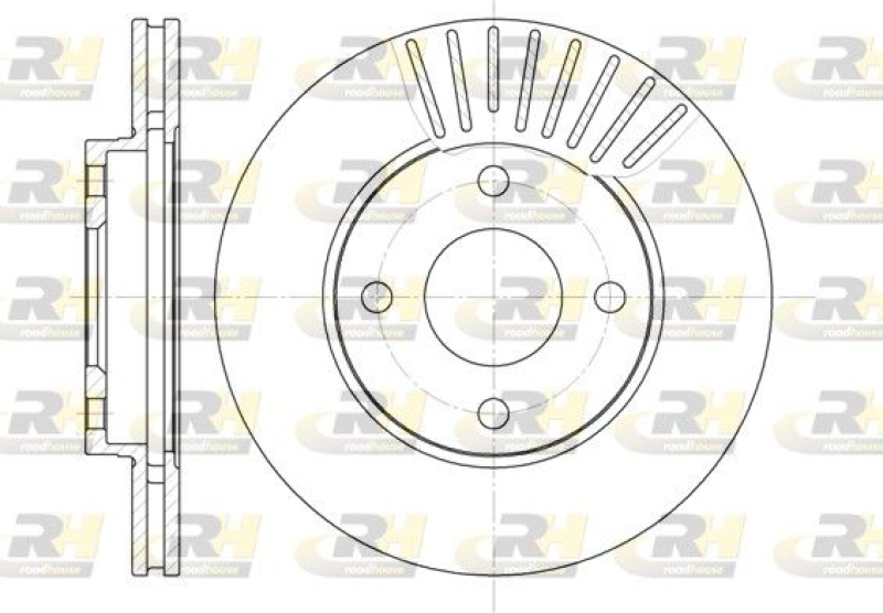 2x ROADHOUSE Brake Disc