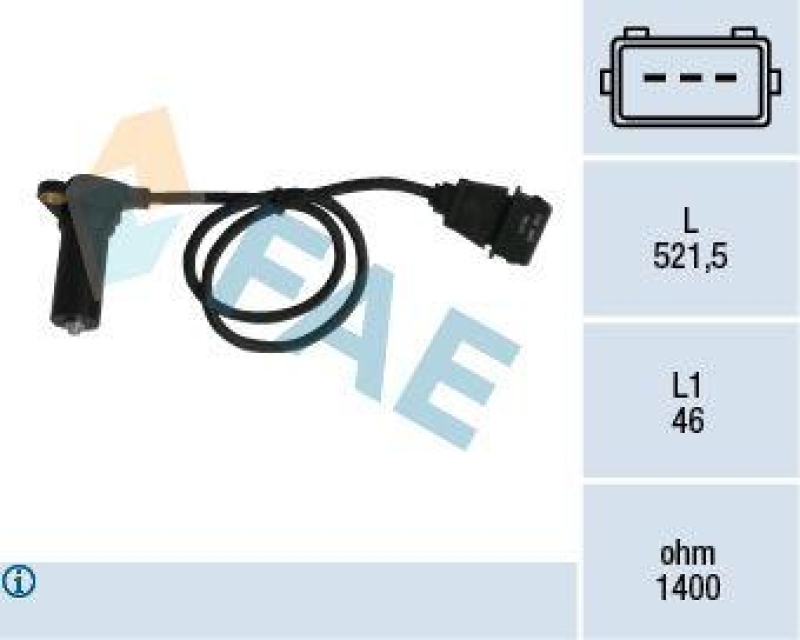 FAE Sensor, crankshaft pulse