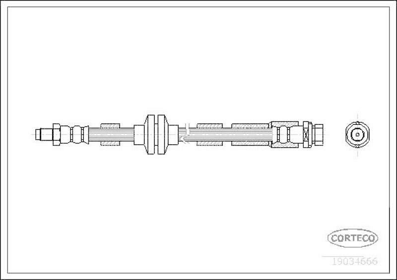 CORTECO Bremsschlauch