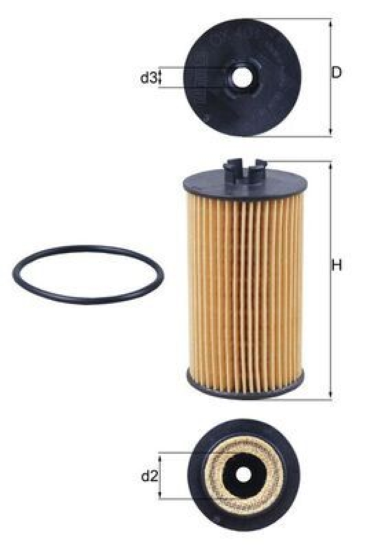 MAHLE Oil Filter