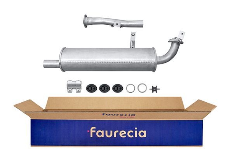 HELLA Endschalldämpfer Easy2Fit – PARTNERED with Faurecia
