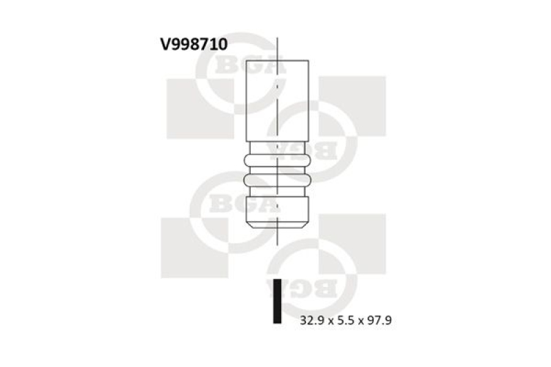 BGA Intake Valve