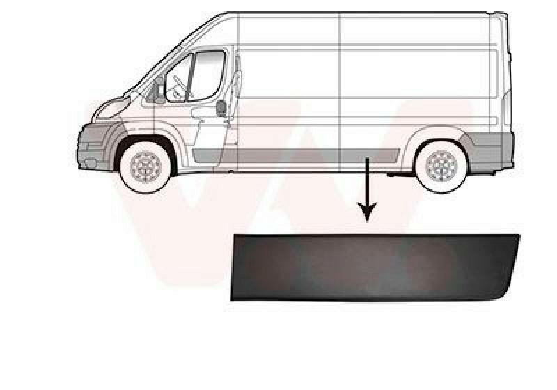 VAN WEZEL Trim/Protective Strip, sidewall