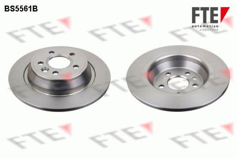 2x FTE Bremsscheibe COATED RANGE 9082040