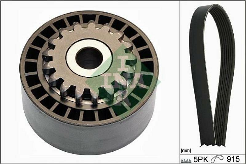 INA Keilrippenriemensatz