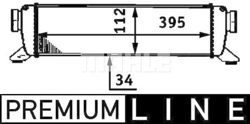 MAHLE Ladeluftkühler PREMIUM LINE