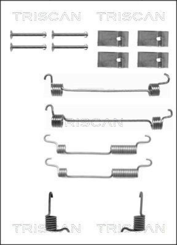 TRISCAN Accessory Kit, brake shoes