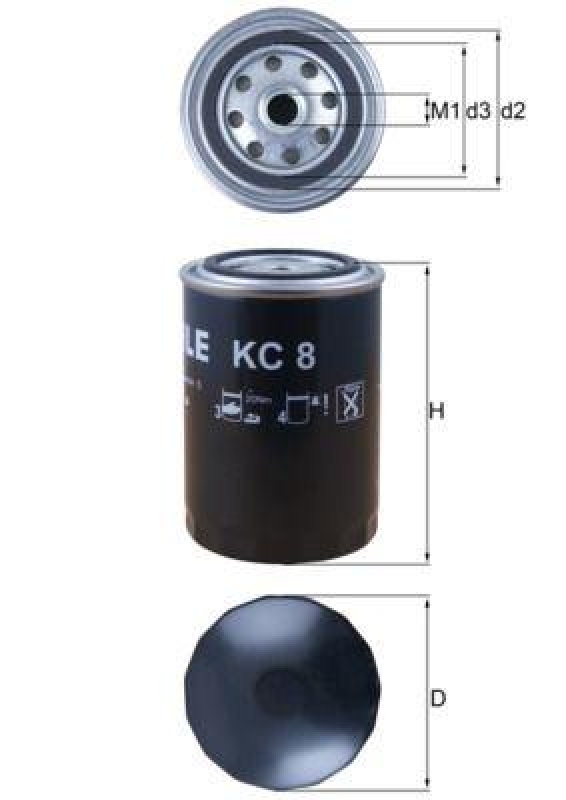 MAHLE Kraftstofffilter
