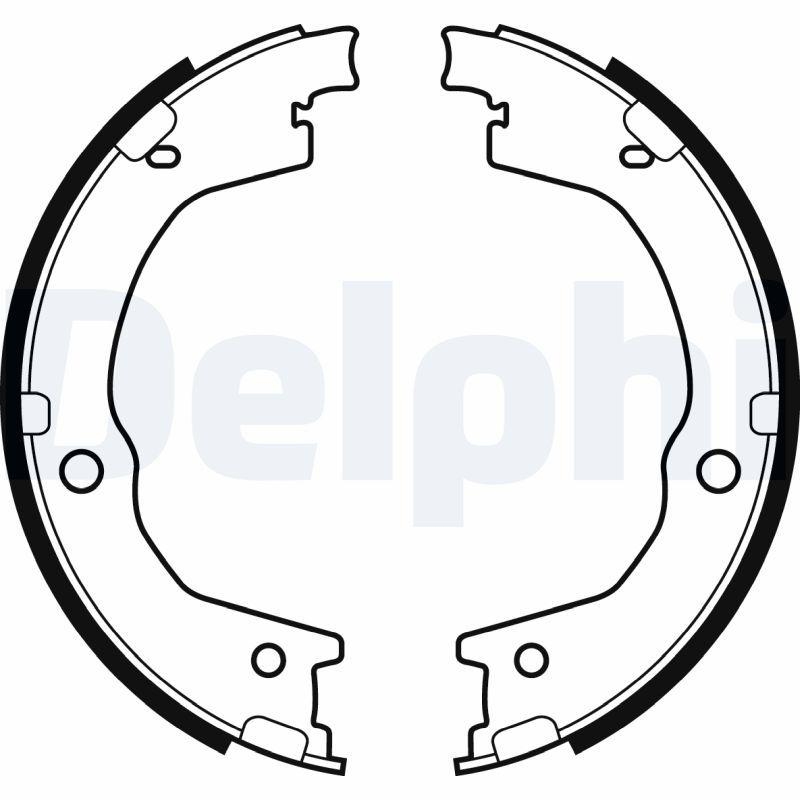 DELPHI Bremsbackensatz