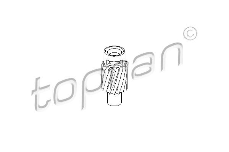 TOPRAN Speedometer Cable