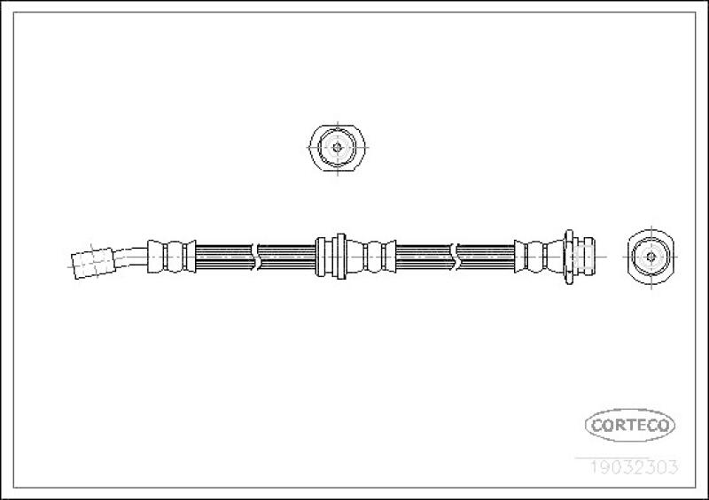 CORTECO Bremsschlauch