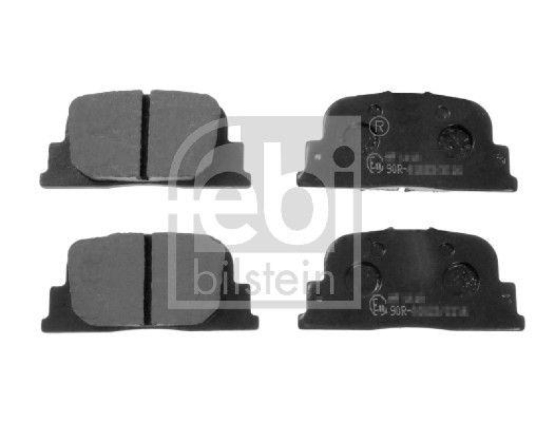 FEBI BILSTEIN Bremsbelagsatz, Scheibenbremse 116356