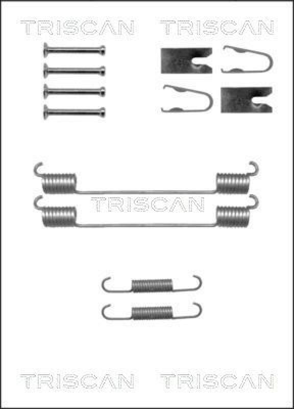 TRISCAN Accessory Kit, brake shoes