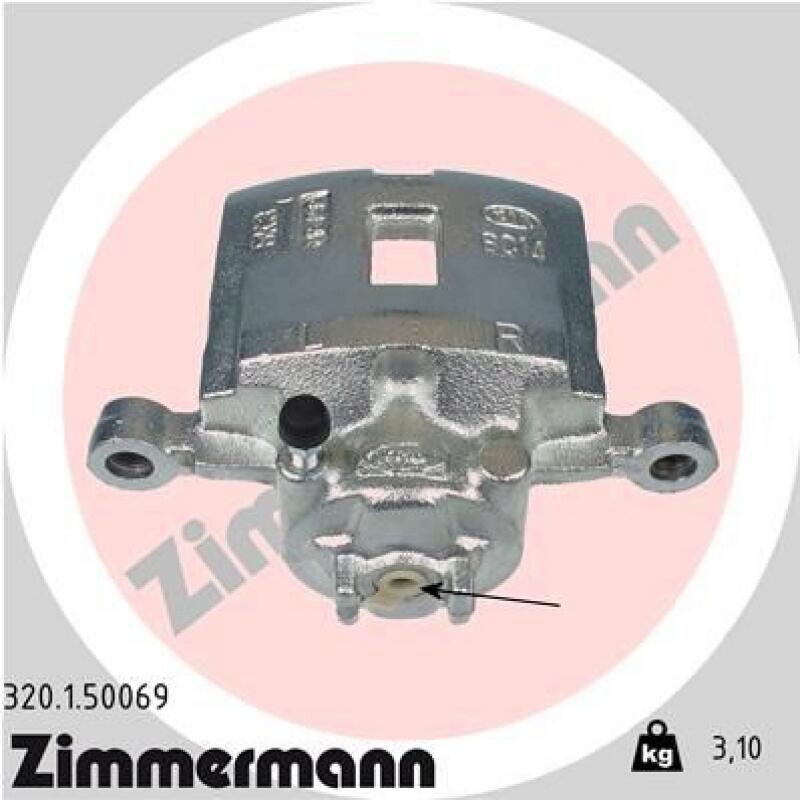 ZIMMERMANN Brake Caliper