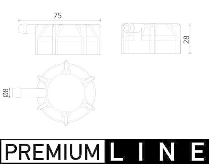 MAHLE Verschlussdeckel, Kühlmittelbehälter BEHR *** PREMIUM LINE ***
