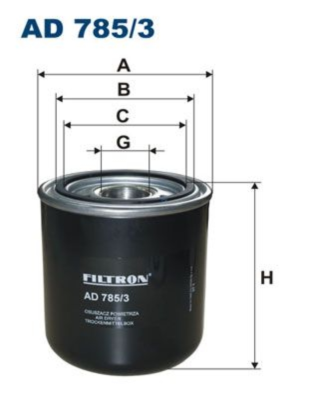 FILTRON Air Dryer Cartridge, compressed-air system