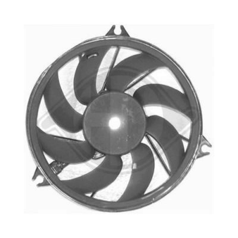 DIEDERICHS Fan, radiator