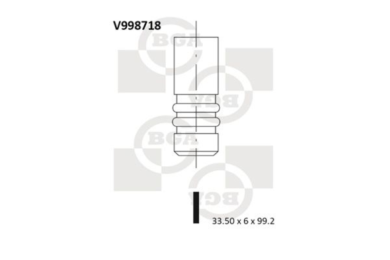 BGA Intake Valve