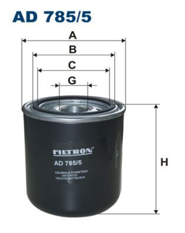 FILTRON Air Dryer Cartridge, compressed-air system