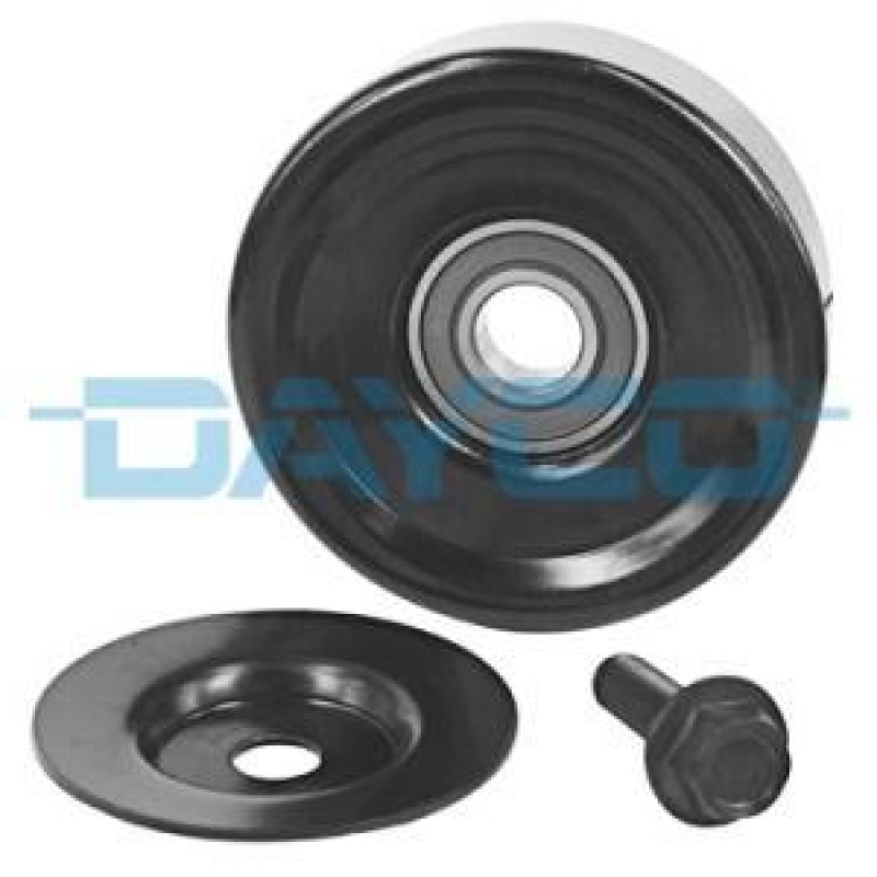 DAYCO Deflection/Guide Pulley, V-ribbed belt