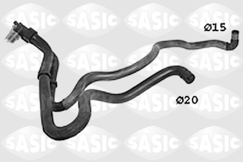 Kühlerschlauch SASIC WW2789934 online kaufen | Lott Autoteile