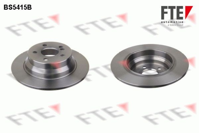 2x FTE Bremsscheibe COATED RANGE 9082048