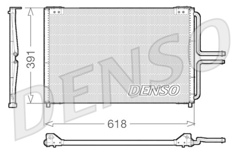 DENSO Condenser, air conditioning