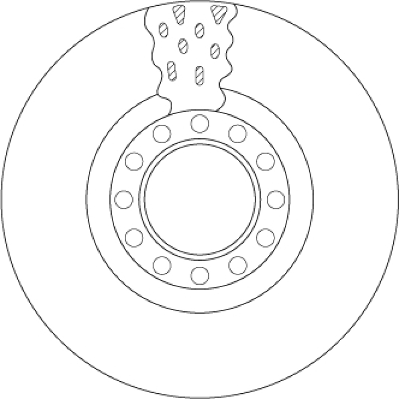 2x TRW Bremsscheibe