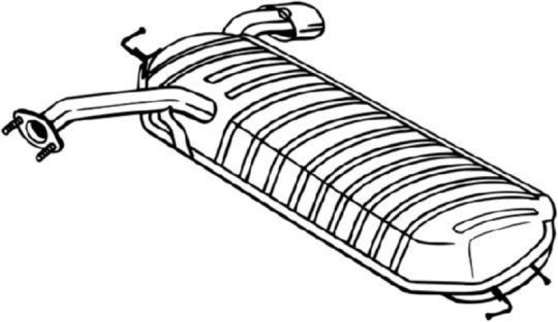 BOSAL Endschalldämpfer