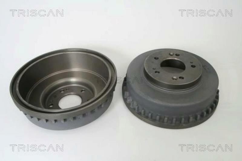 2x TRISCAN Brake Drum