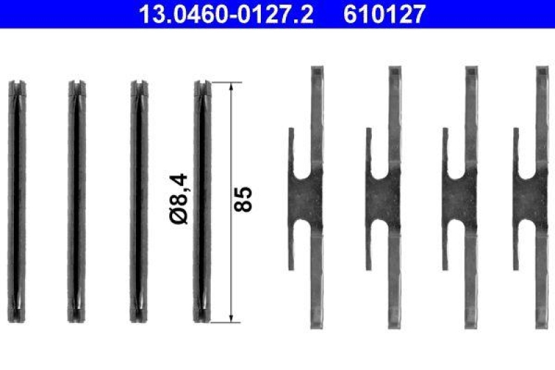 ATE Accessory Kit, disc brake pad