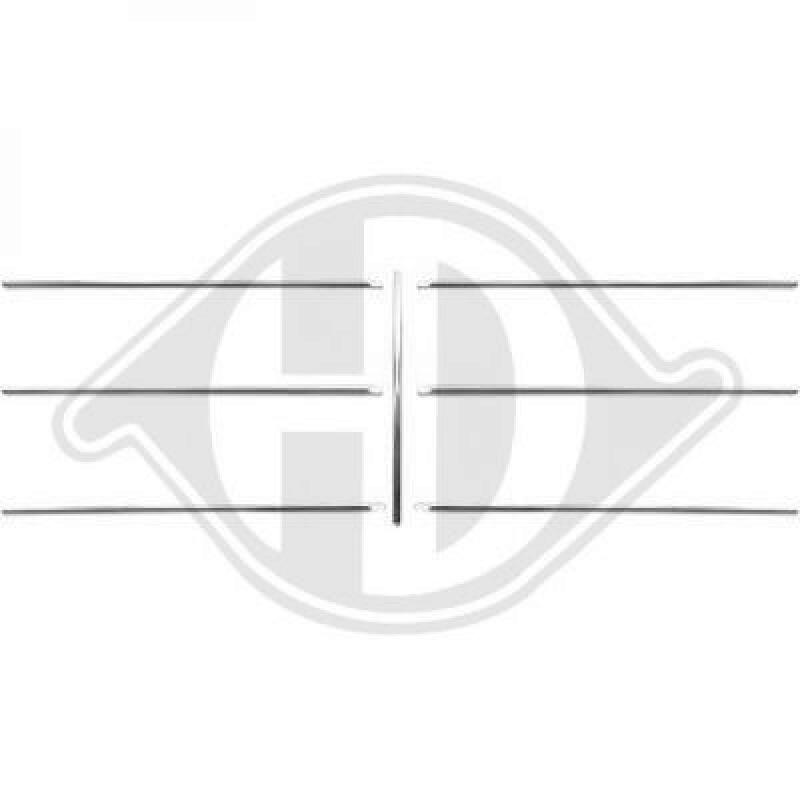 DIEDERICHS Zier-/Schutzleistensatz, Kühlergitter