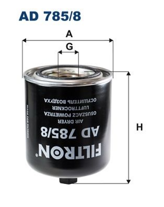 FILTRON Air Dryer Cartridge, compressed-air system